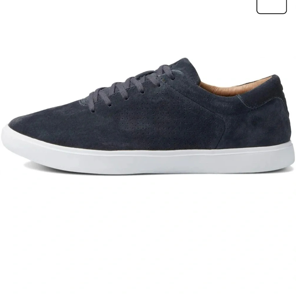 TravisMathew Cuater Phenom Suede Blue Gray Casual Shoes Sneakers Men’s 8